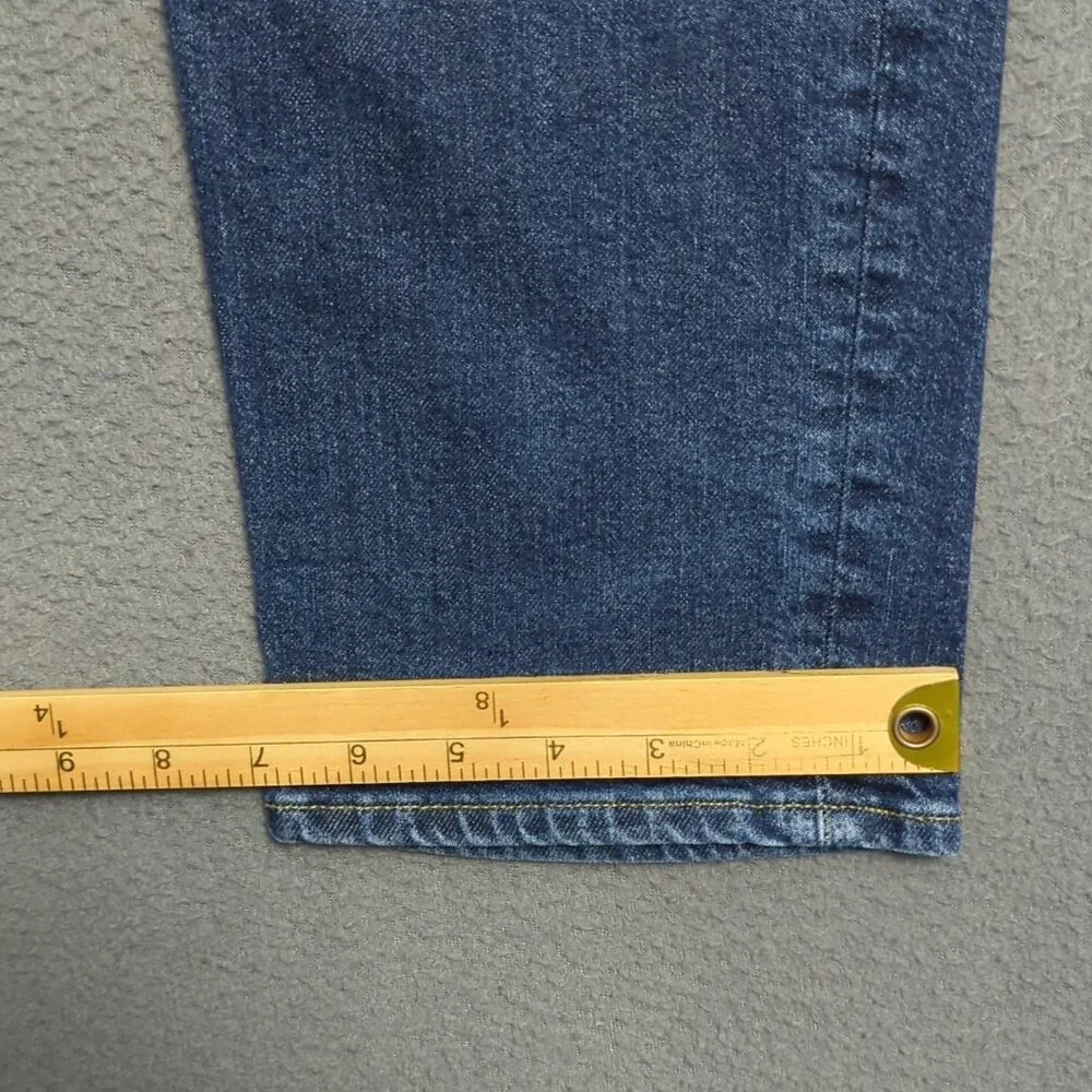 J. Crew Jeans Men's 33x32 Blue 1040 Athletic Tapered Fit Stretch Denim